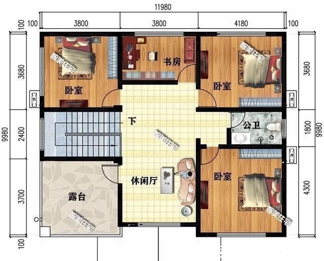 简欧风格|简欧风格设计，面宽11米多的两栋农村别墅，网友们都说想盖一栋