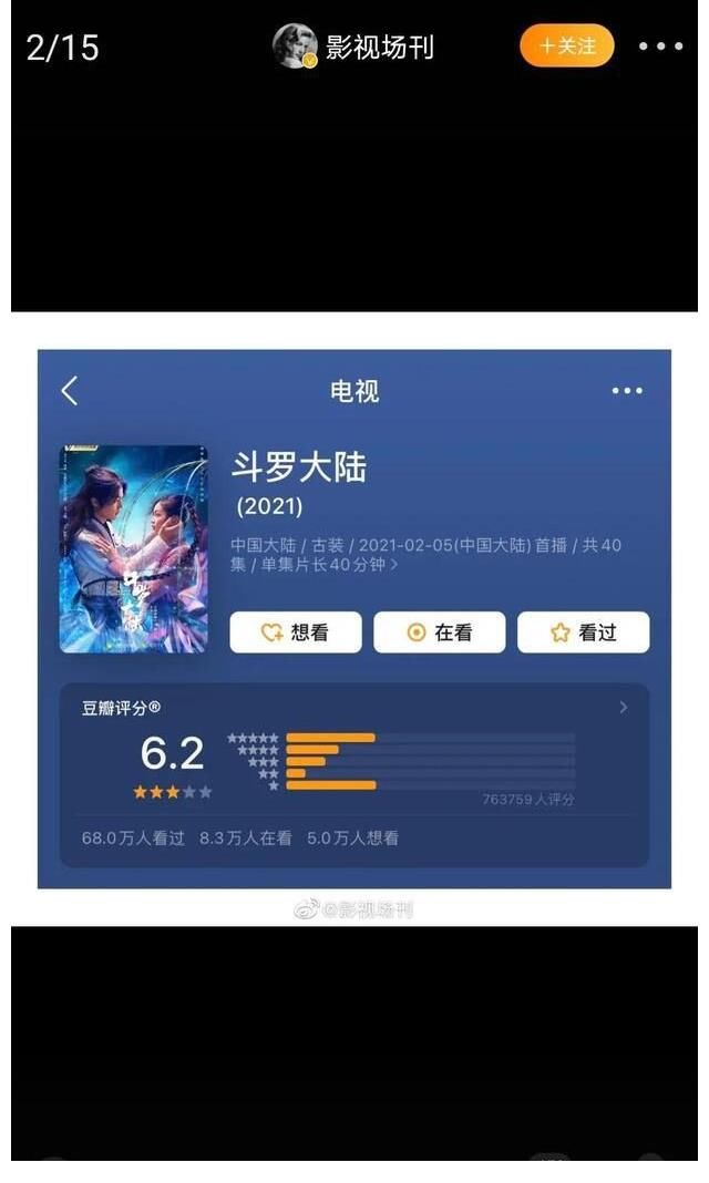 评分|斗罗大陆为啥播出快一年了评分人数增长那么快呀？豆瓣_网易订阅