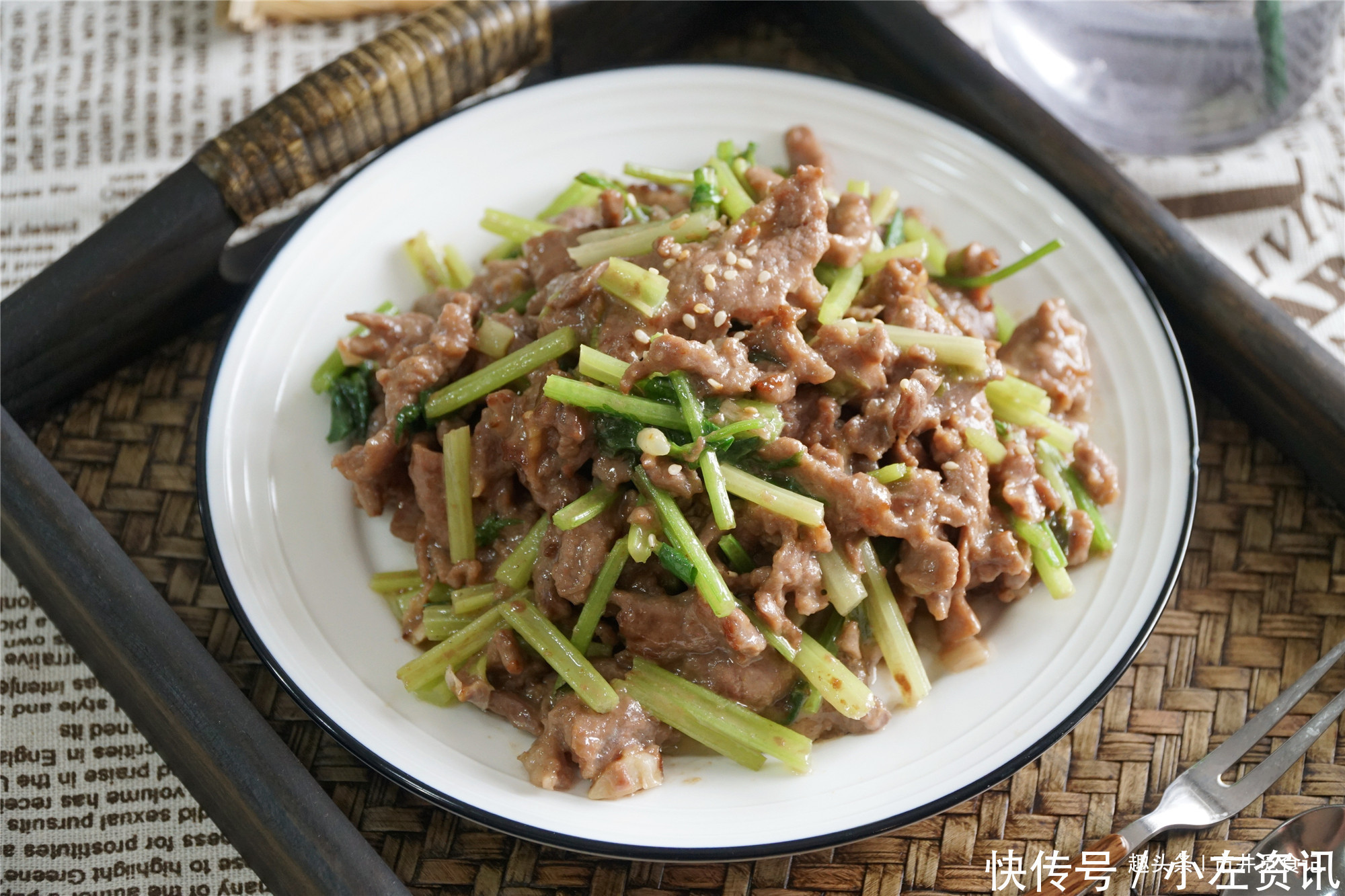 牛肉|炒牛肉的诀窍,入锅前多加2步,怎么炒都不会老!