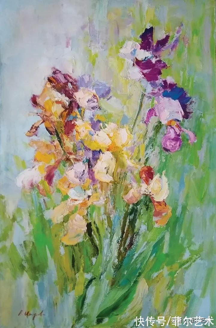 艺术学院&粗犷笔触,大块色彩~乌克兰画家伊诺泽姆采夫油画作品欣赏