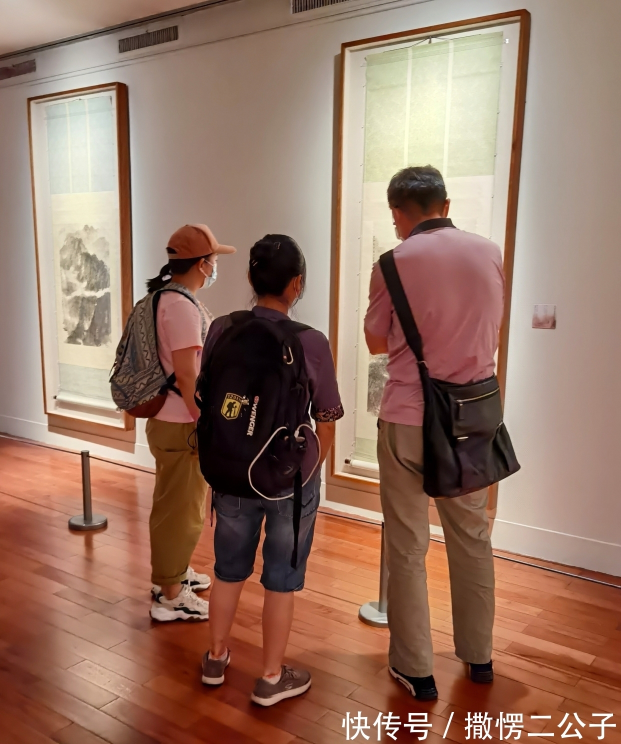 绘画$原创散文:武汉美术馆观大家傅抱石作品