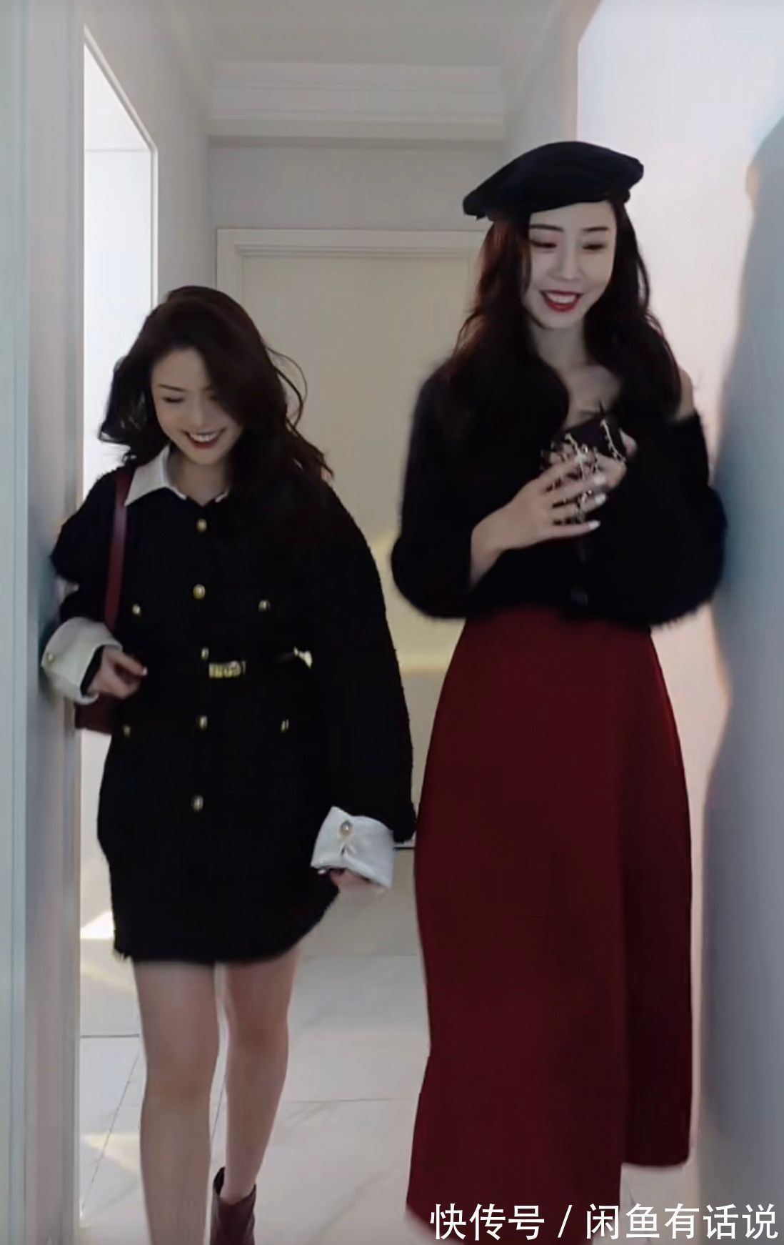 温婉|小个子在聚会中怎么穿?158博主这3套时髦还显高,同框高个也不输