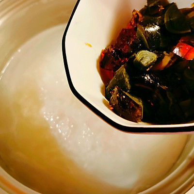 米粥|皮蛋火腿米粥