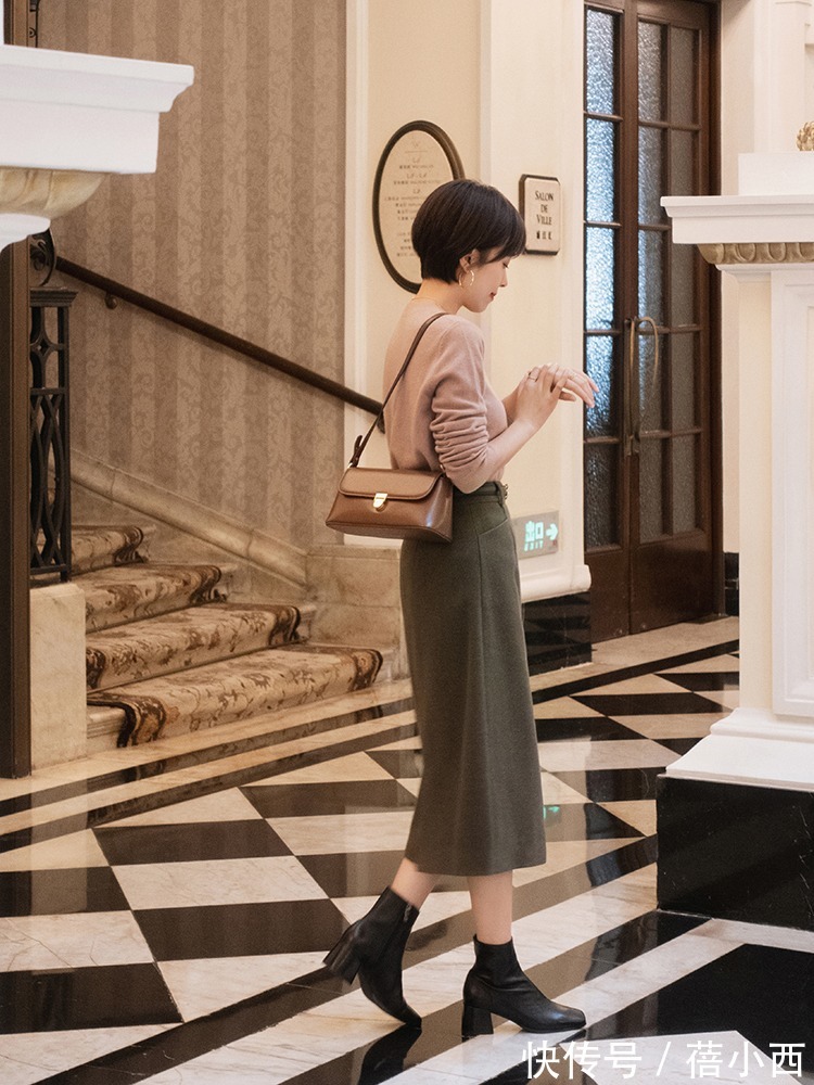 粗跟靴|鞋子选对不选贵,这3双:粗跟靴、乐福鞋、尖头鞋,配大衣很时髦