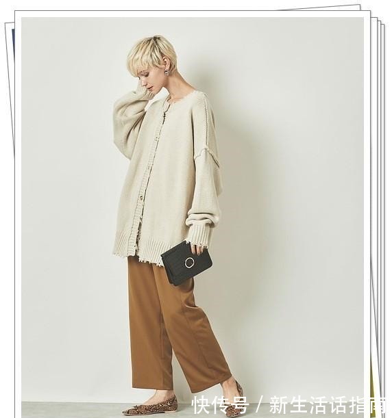 轻熟风 白色开衫的秋季轻熟风搭配示范!3种长度24例穿搭look分享!