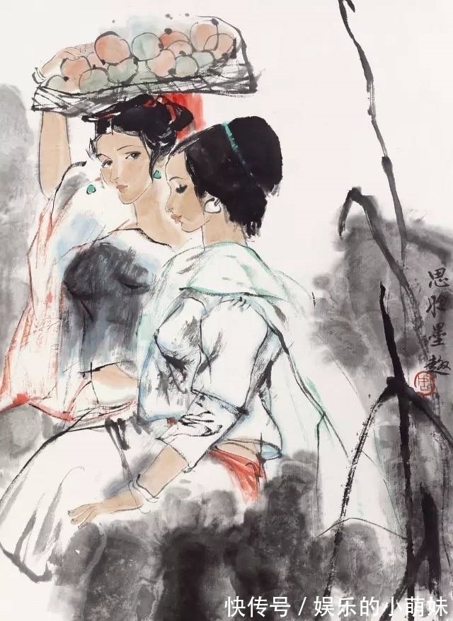 水墨!周思聪:开拓了水墨人物画的当代语言现代化探索潮流的走向!