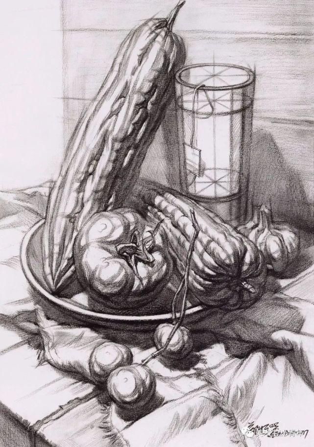 结构$画素描结构那么枯燥为什么还要画？这样想你就错了？