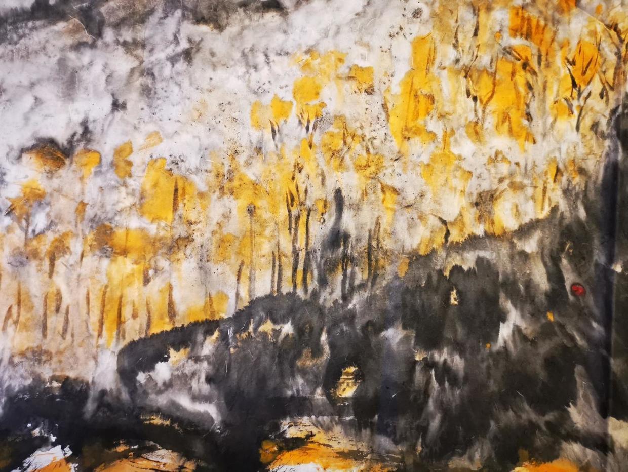 x60|丁显洲中国画作品赏析