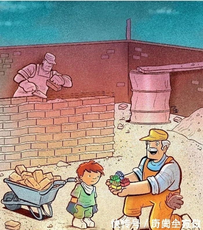 人性|17幅描绘人性的插画,赤裸裸的现实,刺痛我们的神经