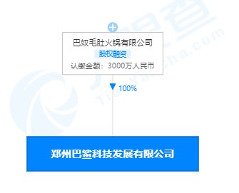 科技发展公司|巴奴在郑州成立科技发展公司，注册资本3000万