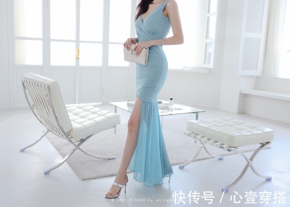 圣卢西亚浪漫探戈精灵晚礼裙|女神孙允珠时尚搭配:圣卢西亚浪漫探戈精灵晚礼裙