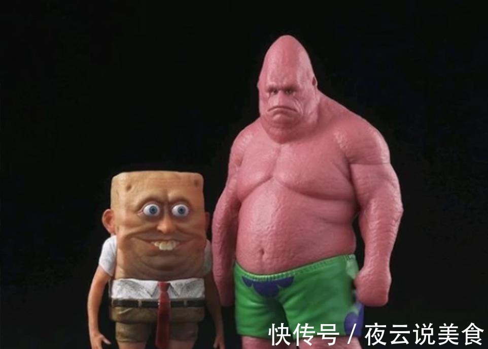 老少皆宜|“毁童年”山寨手办,躲过了葫芦娃和敖丙,却被海绵宝宝所折服!