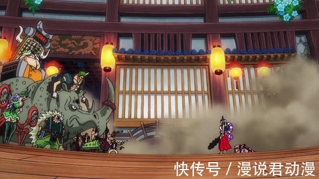 桃之助|海贼王1007集:凯多一棒双王,大和炮弹搓背,御田无言以对