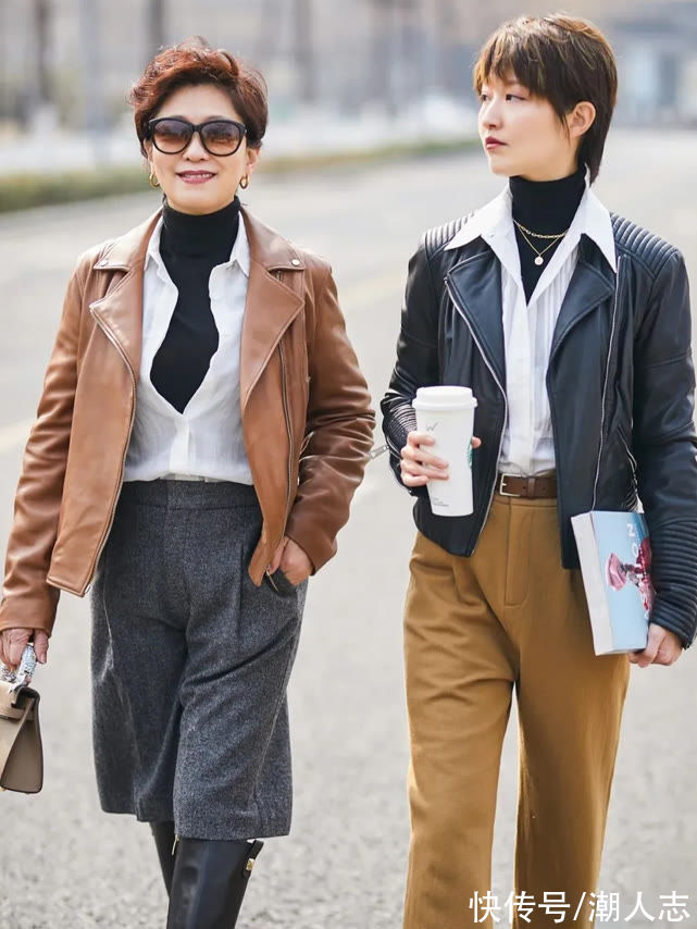 搭配 4、50岁女人，国庆出游别穿一身花！这3种颜色搭配，显白又高级