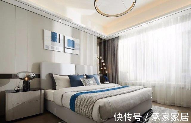 共同形|140平现代风三居室,客厅大气沉稳又不乏时尚气质