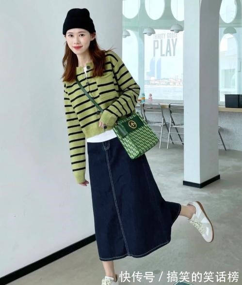针织衫 韩系小姐姐的穿搭,清新脱俗超有少女感,每一套都很适合秋天!