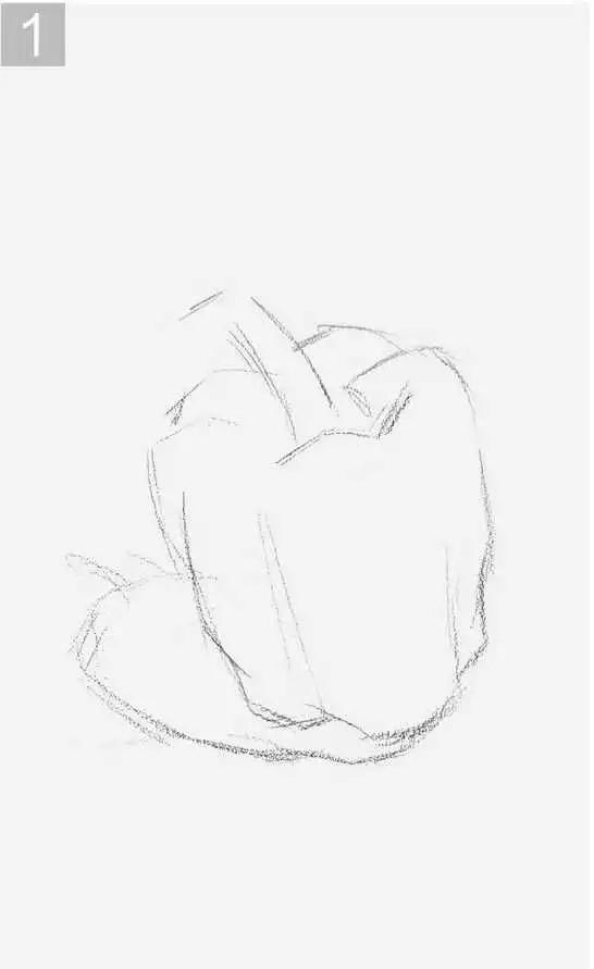 写生#结构素描写生实例:不会画结构素描?老艺术教你画三种常见的素描