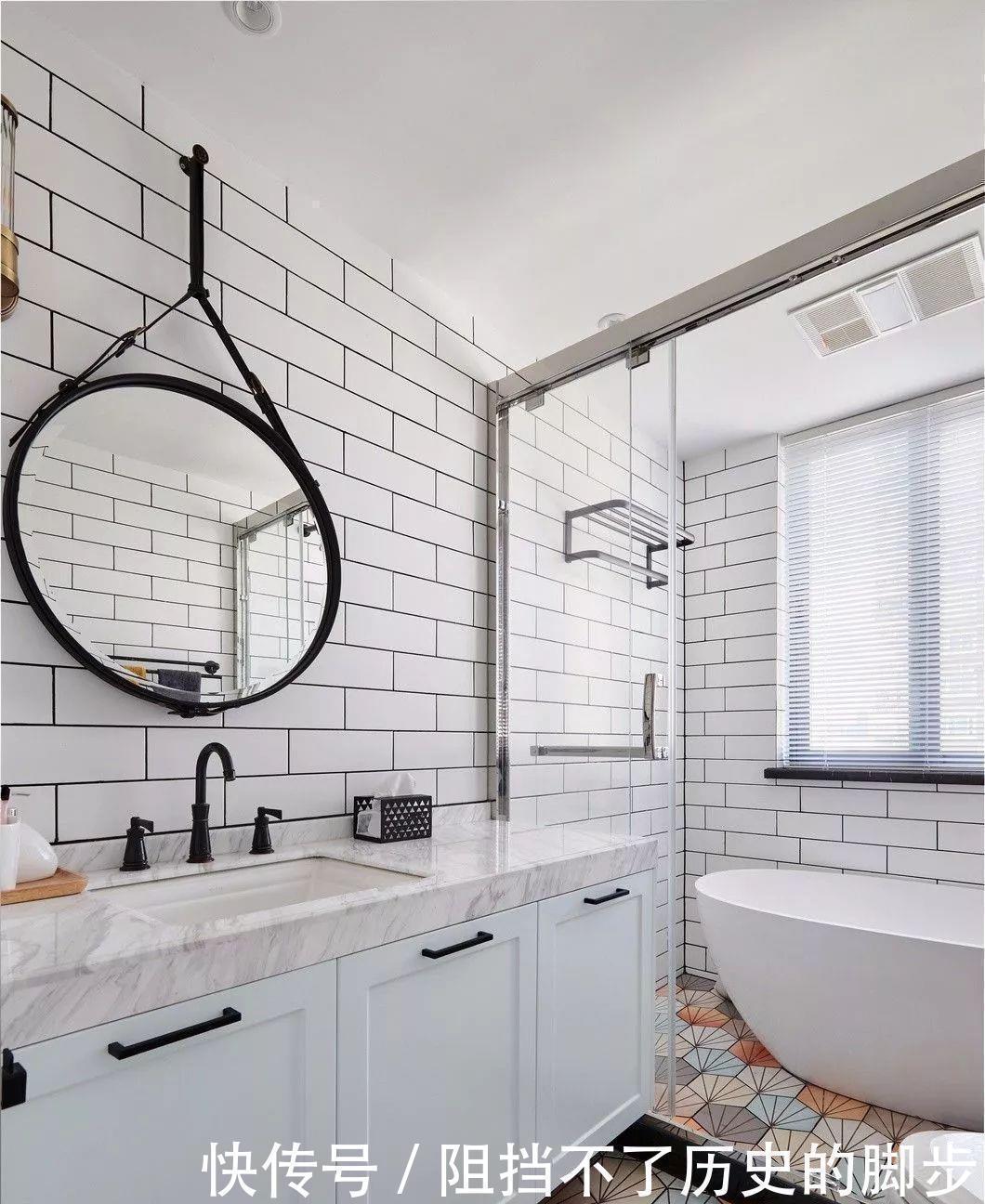 壁挂式|看完这些卫生间，真想回去重装了，太漂亮实用，还干湿分离