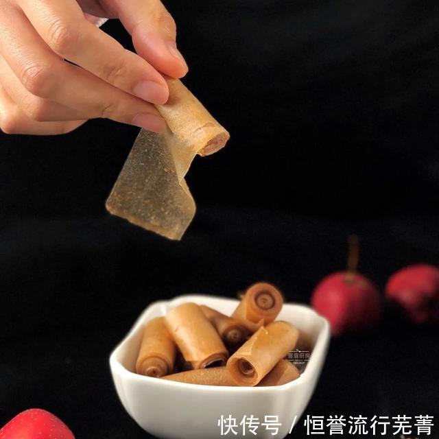 山楂|苹果别再直接啃了,这样做消食解腻又开胃,比山楂卷还美味!