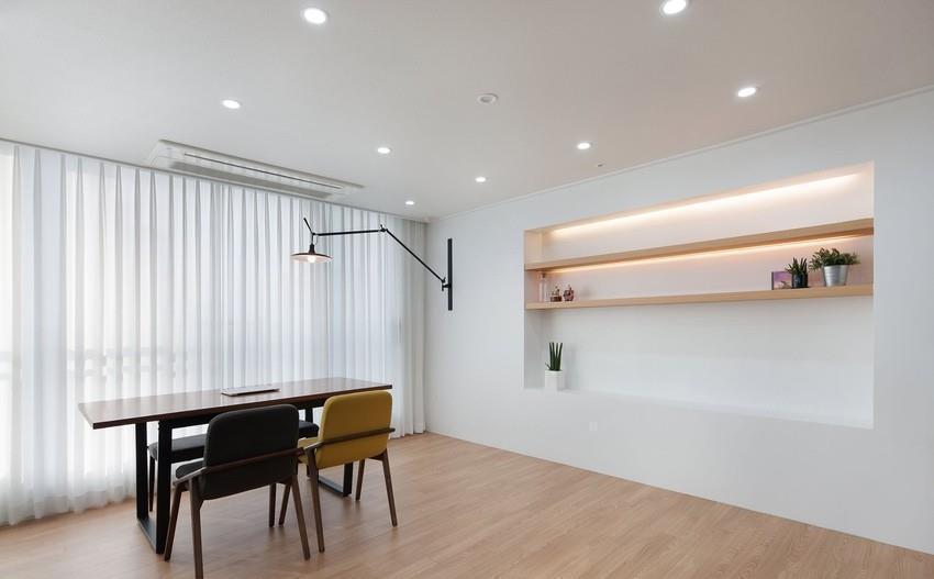 梳妆间|理智选择“去客厅化”,只买一张沙发不做累赘设计,111㎡很舒服