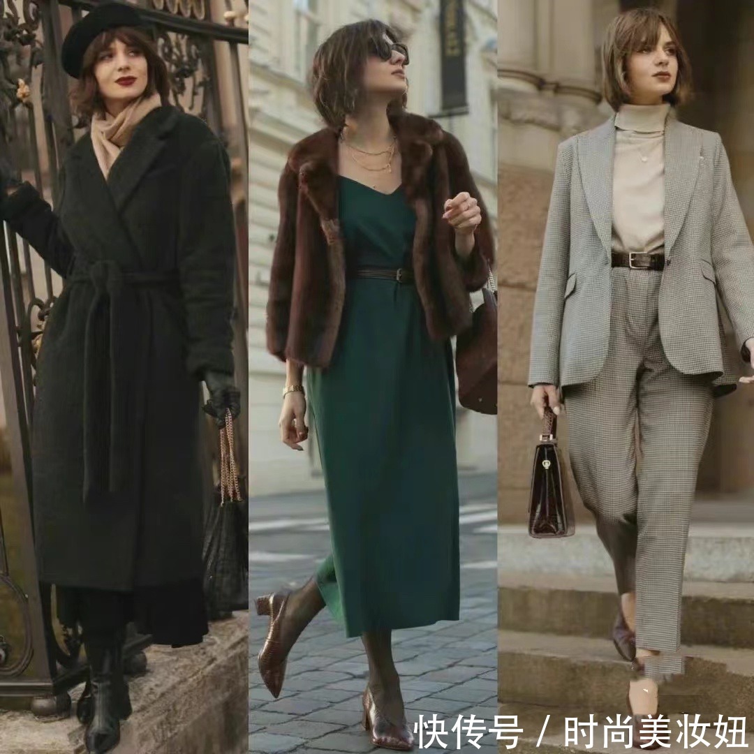 主体色|这才是万能的法式穿搭示范,简单实用又优雅,适合40岁女人借鉴