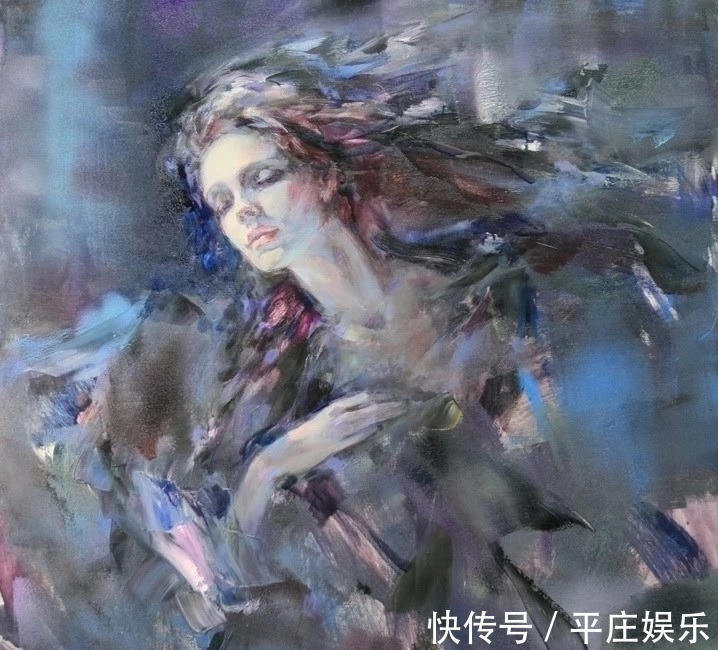 克拉斯诺达尔!女画家斯卡菲娜,将女性描绘得如花般绽放