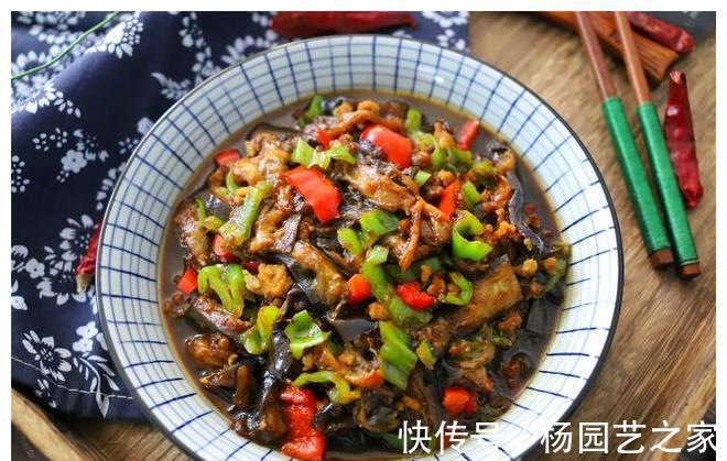 肉末|鱼香茄子，别直接下锅炸，多加1步，茄子软糯入味，无油更健康