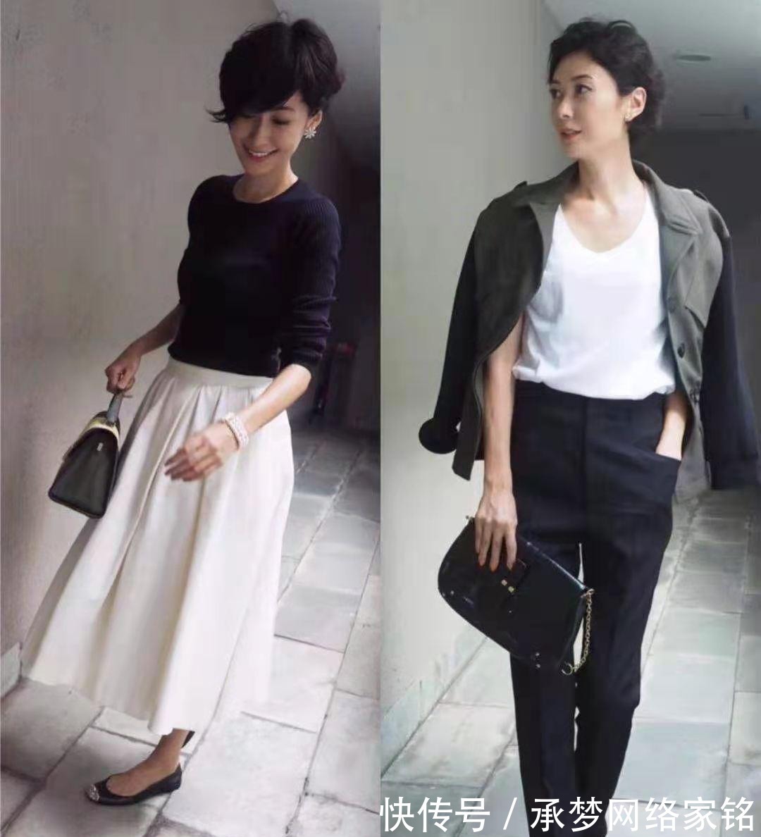 有气质|中年女性要远离大妈感!夏季试试这些穿搭模板,清爽又有气质