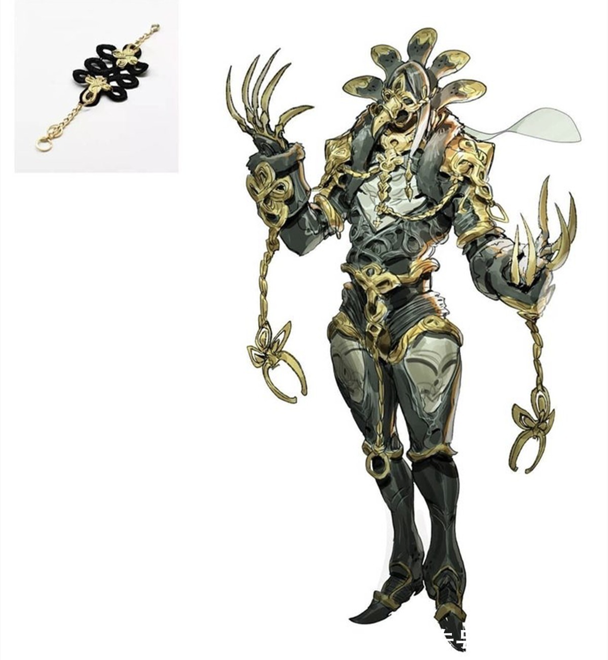 饰品|当金属遇上二次元,不仅沉重的质感有了,还可以展现出古典美来