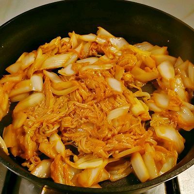 川味酸辣白菜金针菇