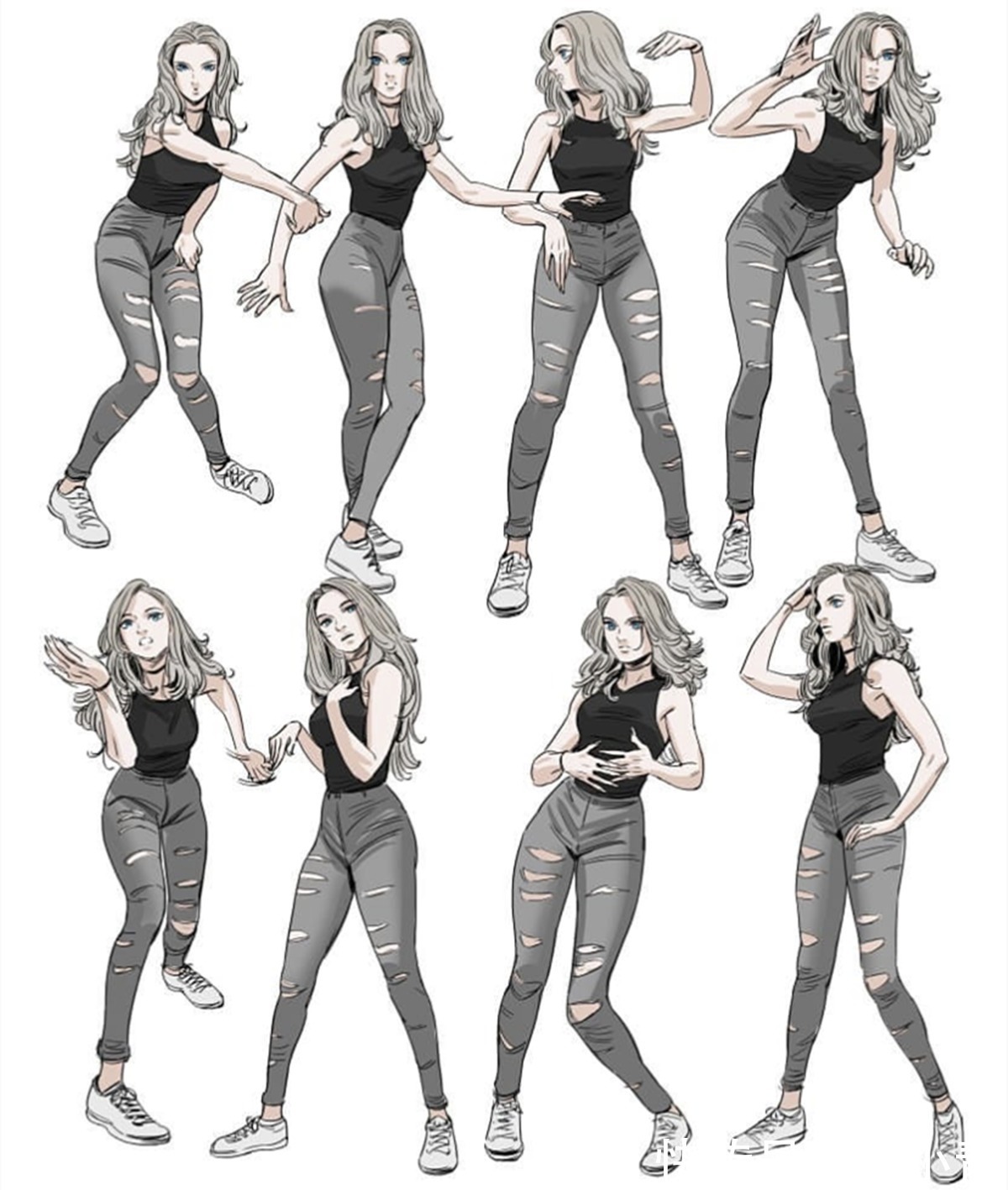 人物|动漫中的舞蹈动作是怎么绘制出来的,流畅的动作后面是大量的原画