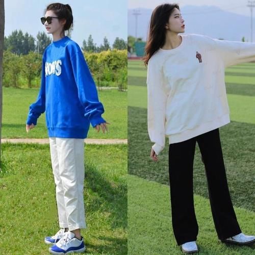 服饰|连衣裙失宠了，现在流行“薄卫衣”，干净利落，还很舒服