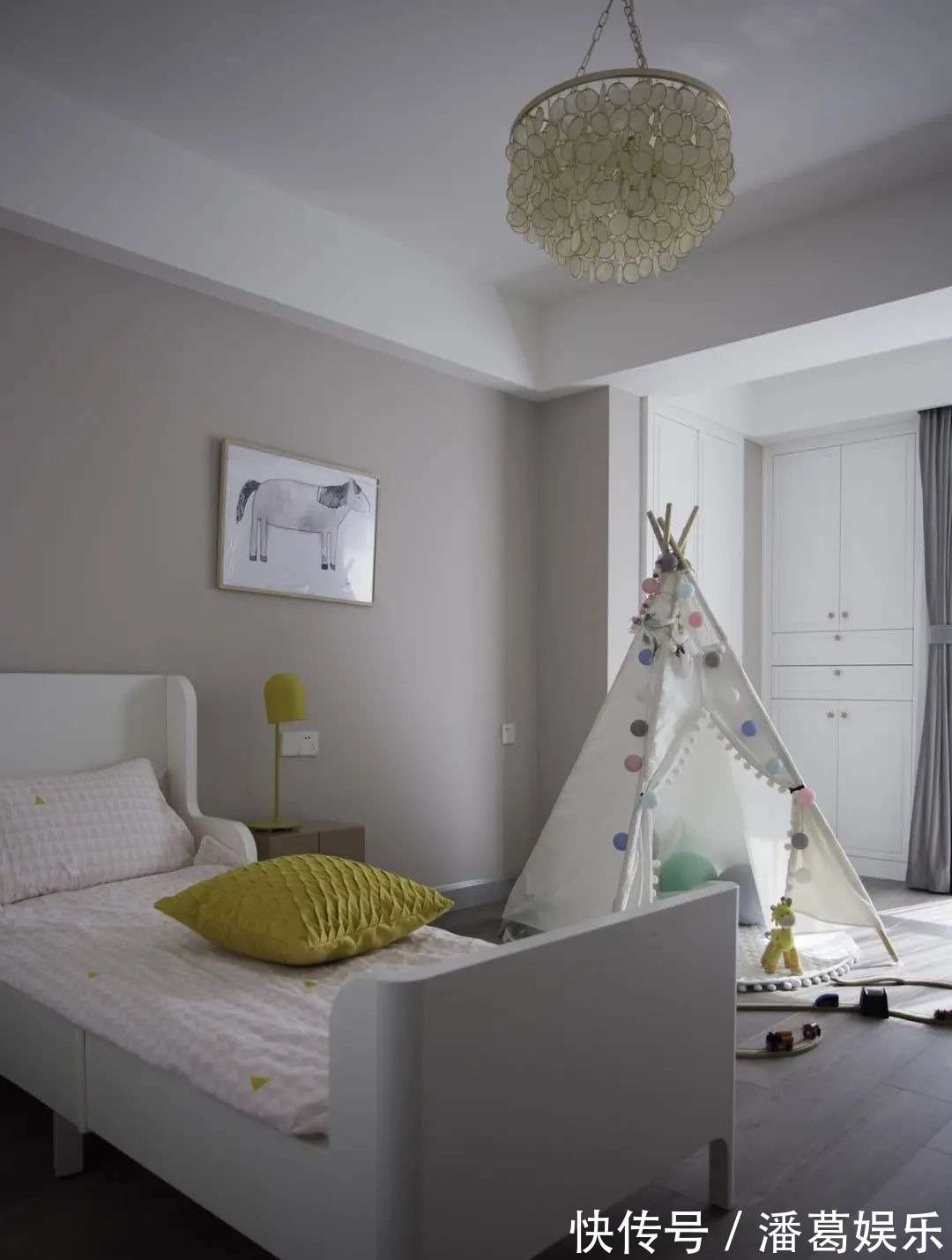 情趣|180㎡浪漫小窝,蓝与粉、灰与白,优雅情趣,轻松舒适