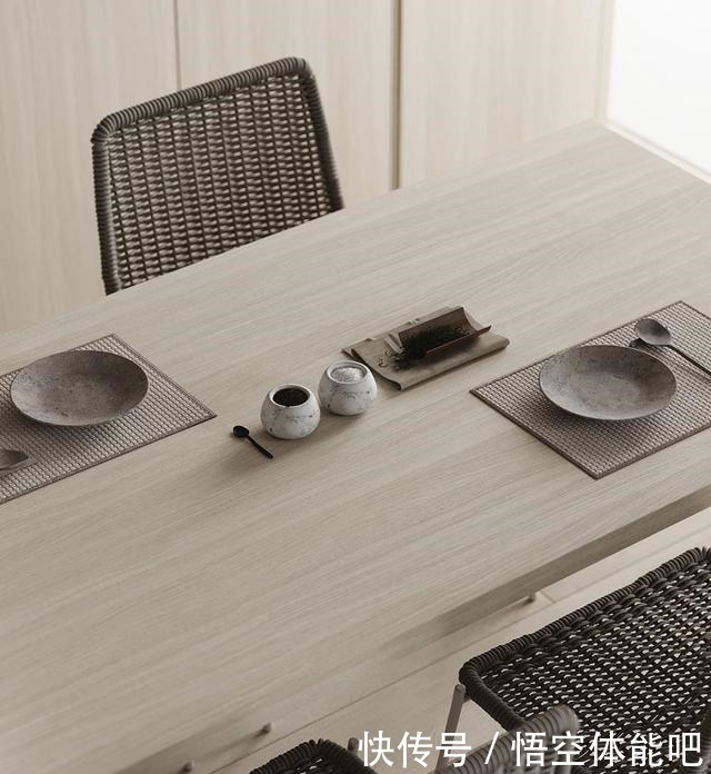 背景墙|看了他“空空荡荡”的家,叫我羡慕不已,全屋原木风,太高级了!