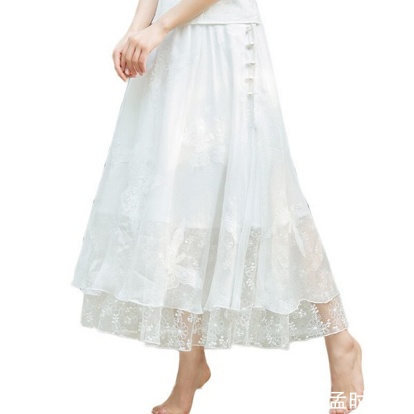 半身裙 突然发现这半身裙+单鞋,上身洋气还美嫩,踏春穿刚刚好