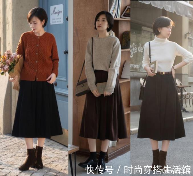 腿型 秋冬半裙千万别这样穿,不仅显胖还显矮,你中招了吗?