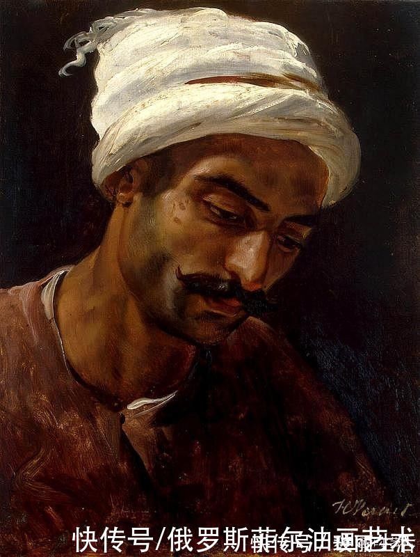 路易·大卫|擅长战争、肖像画——法国画家霍勒斯·韦尔内油画作品欣赏