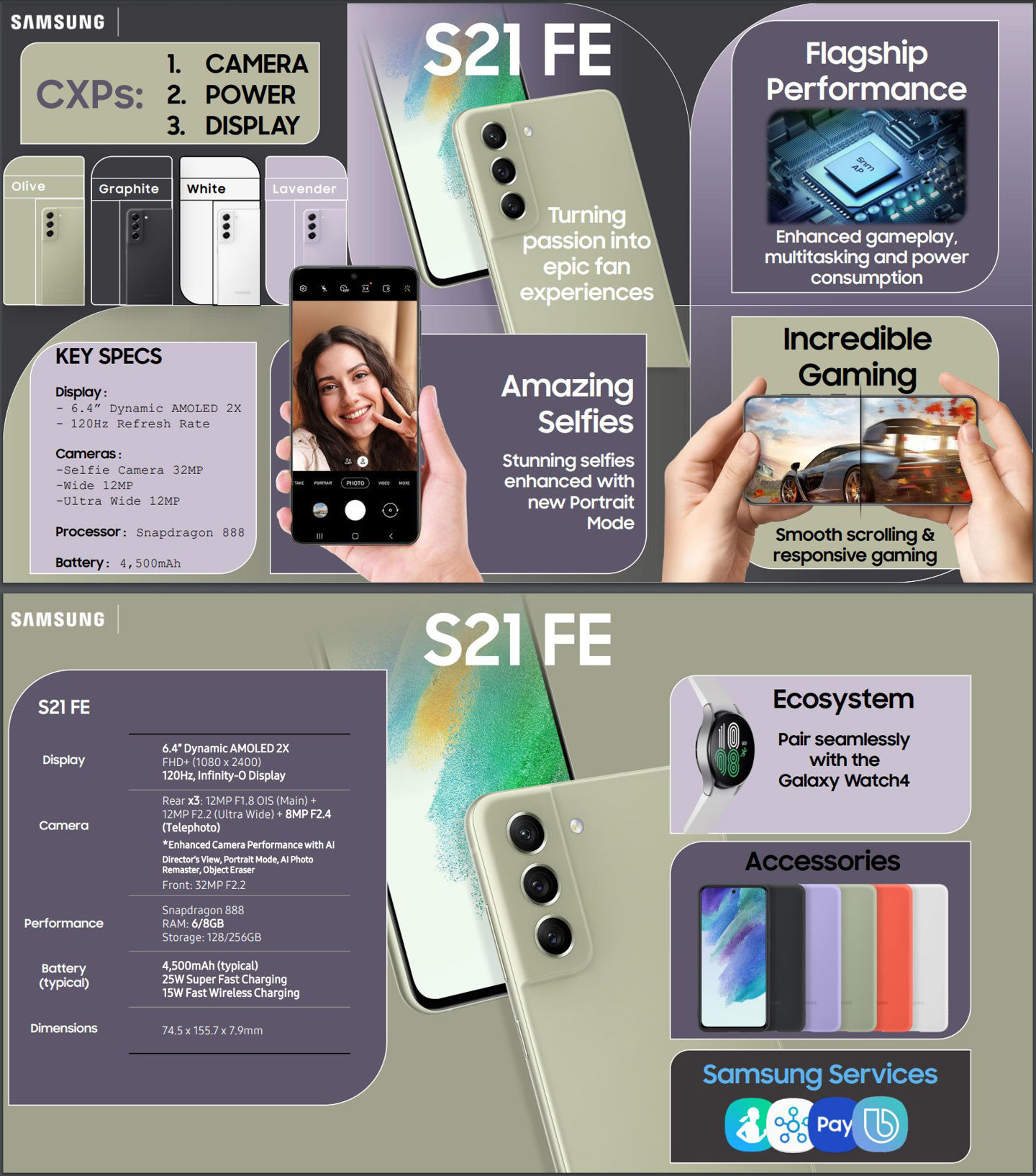 g三星Galaxy S21 FE用户手册和营销材料已曝光