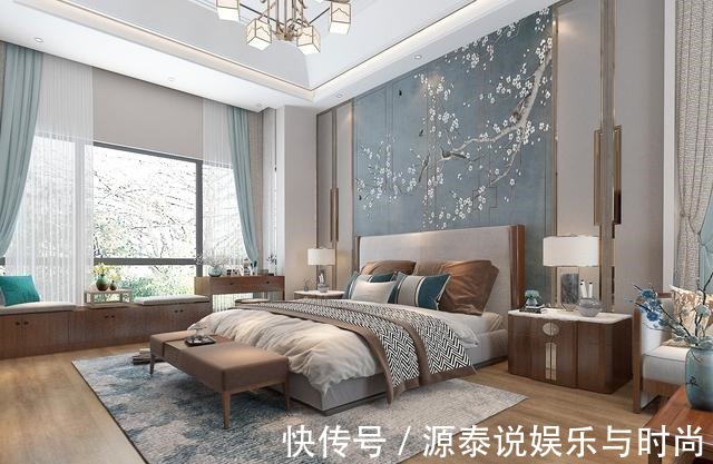 胡桃木|男主坚持要装中式风，以胡桃木搭配灰色调，效果出来引太多人模仿！