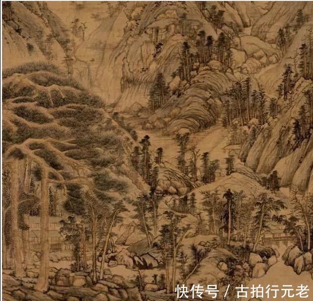 张大千|字画还在只知道张大千，不知道这四家，真亏大发了