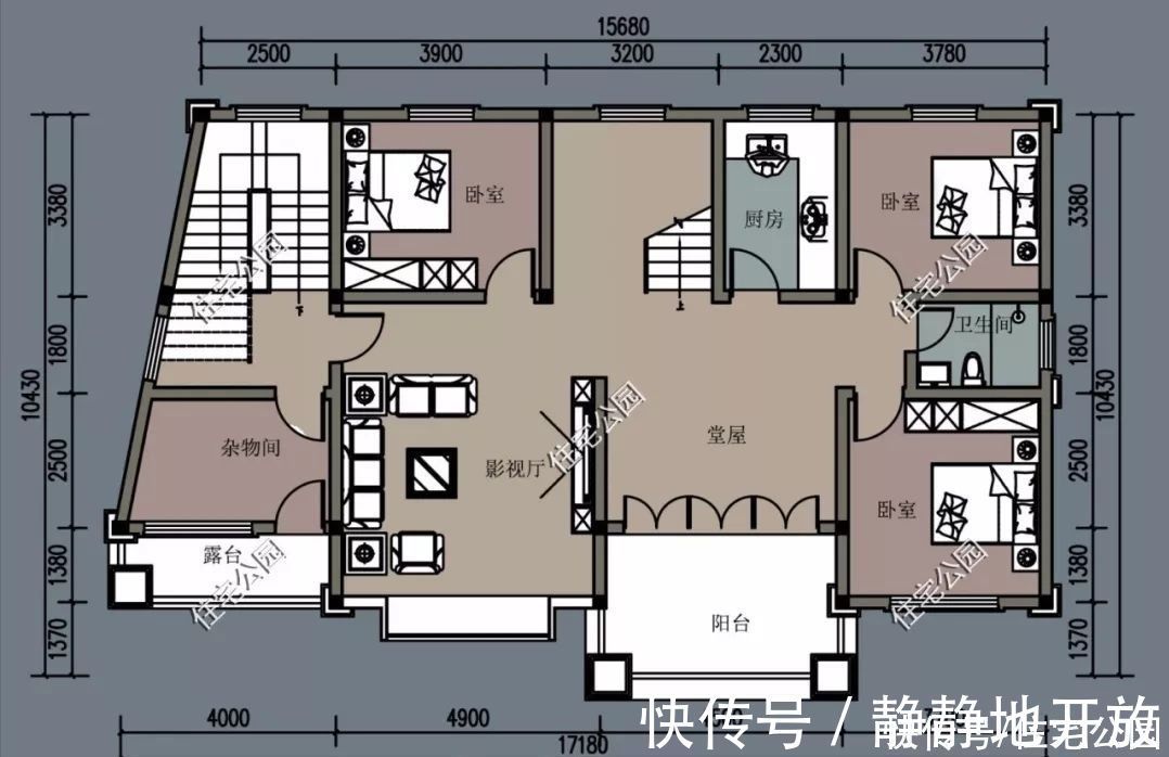 实用|10套柴火灶户型推荐,实用性不输城里小区房,尤其是第6套太美了
