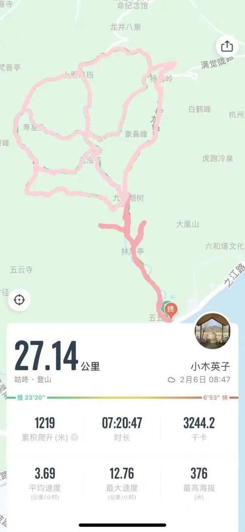 再苦再累也不放弃！7小时27公里，在西湖群山走出了这一朵永不凋谢的“野玫瑰”