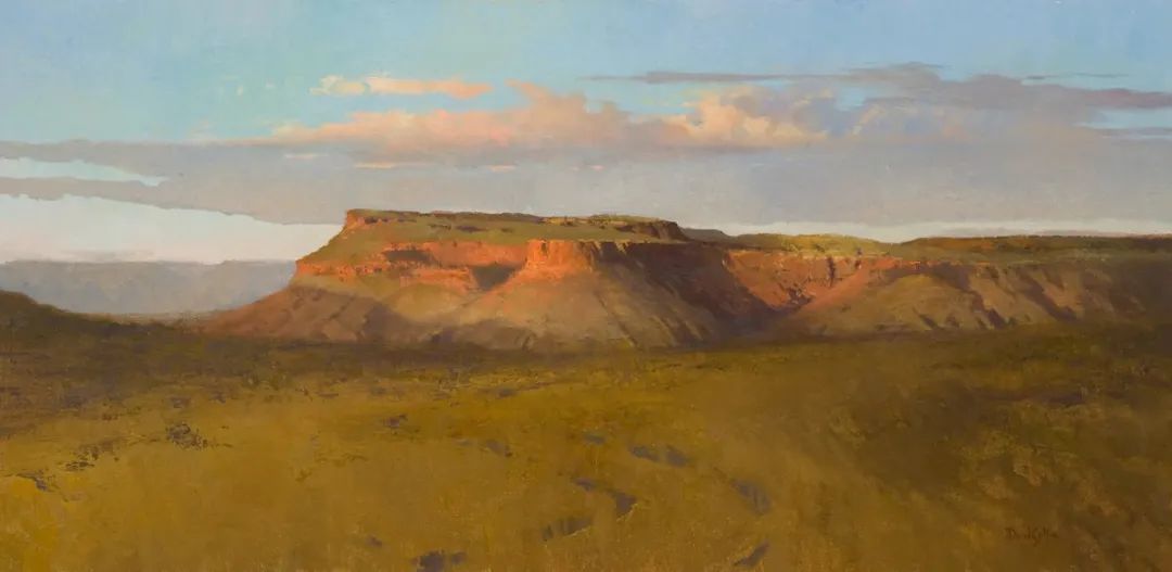 德克萨斯州#大卫·格里芬的风景油画高清图,放大看,更迷人