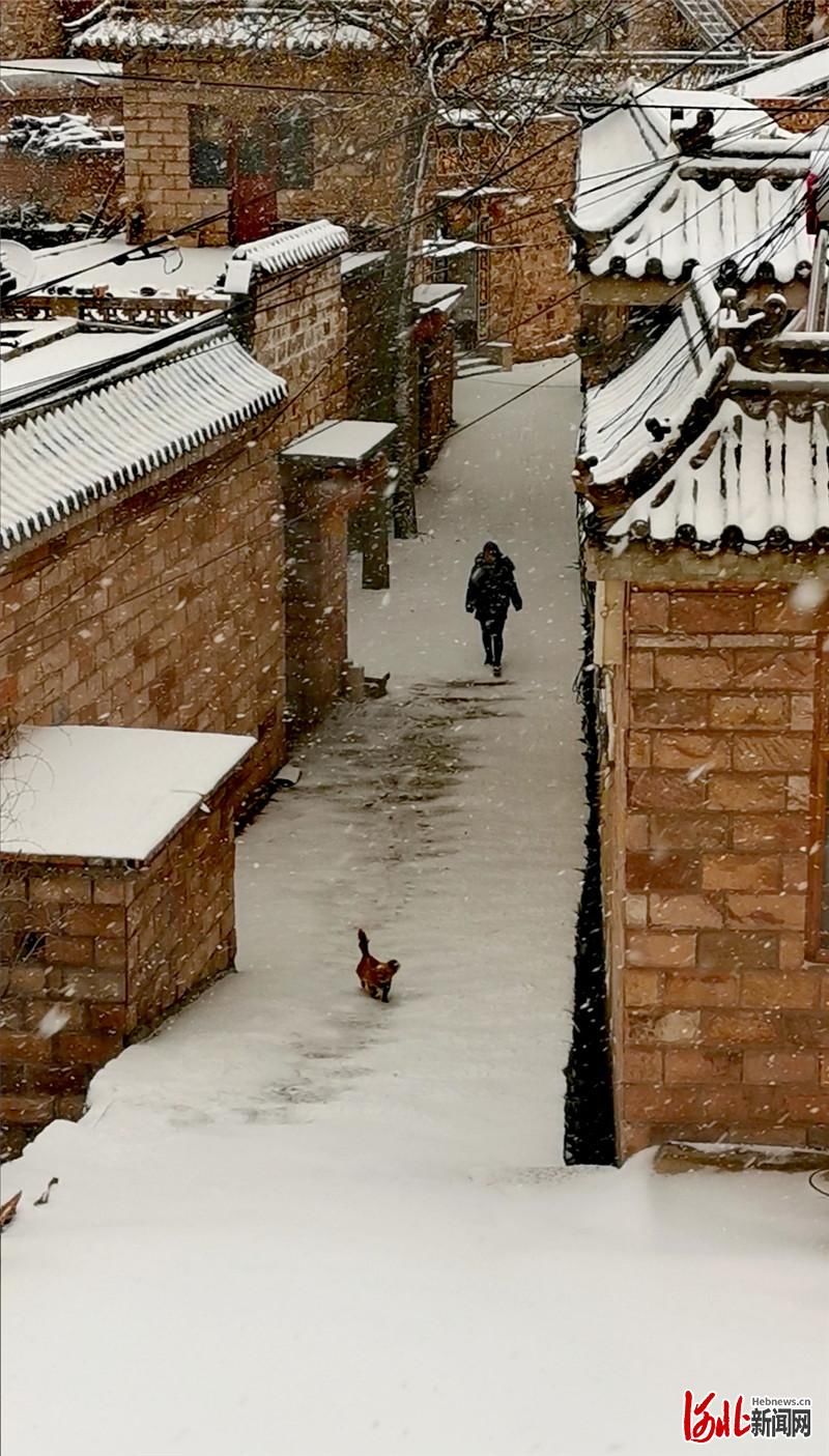 邢台|河北邢台：古村飘雪美景来