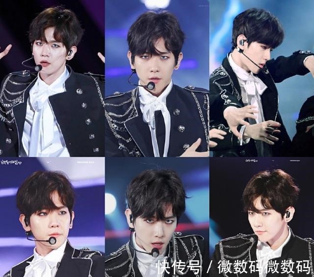 打扮 就是按照洋娃娃来打扮的吧!历数年末大赏伯贤超绝妆容概念!