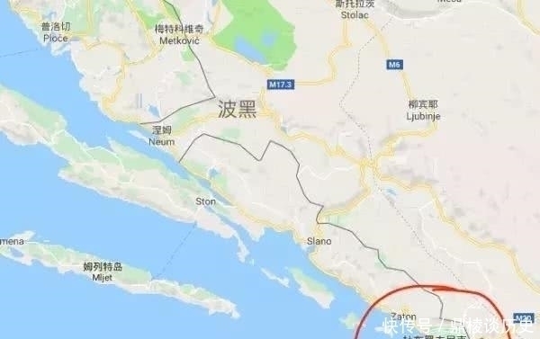 涅姆|克罗地亚修建一座大桥，挡住了波黑唯一出海口