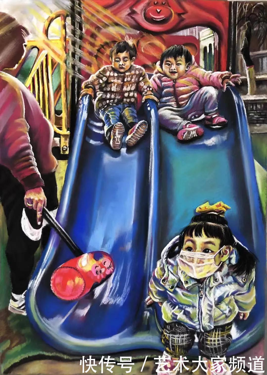 流浪者|【百年辉煌·2021最具收藏价值艺术家】赵丽作品鉴赏