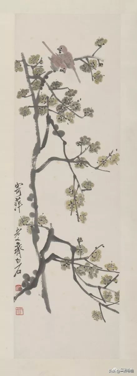 白石老人|赋梅兰竹菊松以新意——齐白石笔下的梅兰竹菊松