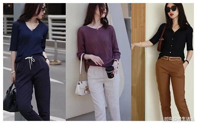 穿衣|中年女人穿衣不要太繁琐,早秋选择这几件经典基础款,减龄又气质
