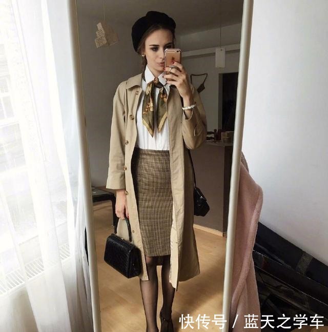 复古 优雅的女人,今冬都在用“半身裙”来做搭配,优雅复古谁穿谁高级!